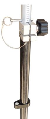 Tagent Screw Clamp 2.6m เสาคาร์บอนไฟเบอร์ GPS